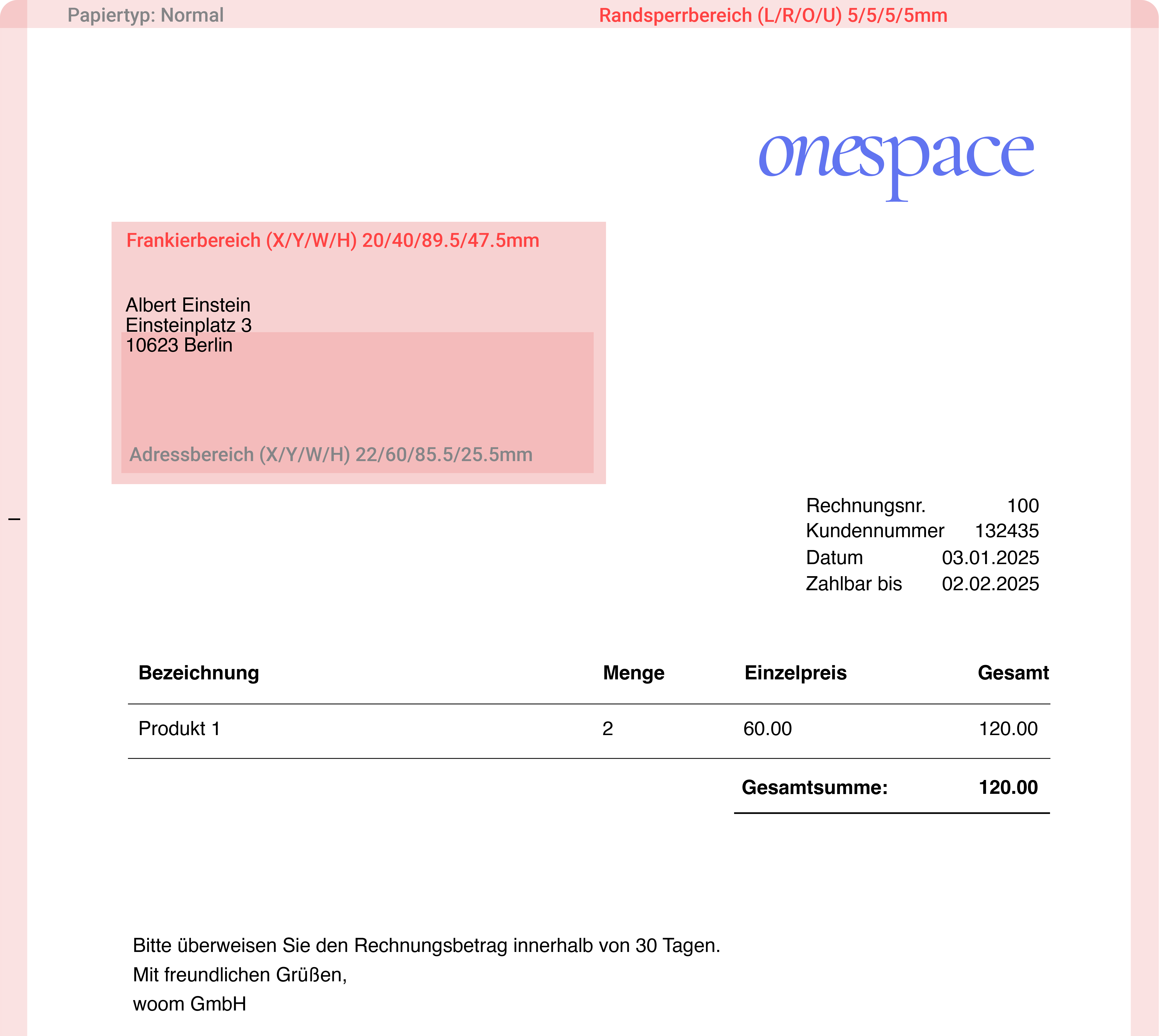 Dokumenten validierung